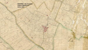 Cadastral Map 1833 - Mas Gaut(h)ier